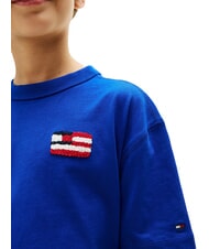 TOMMY HILFIGER TH KIDS T-shirt a maniche corte con bandiera wedge blue - T-shirt Bambino - 3