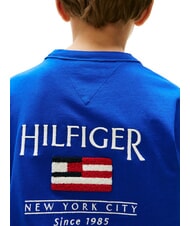 TOMMY HILFIGER TH KIDS T-shirt a maniche corte con bandiera wedge blue - T-shirt Bambino - 4