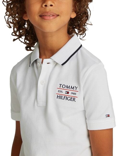TH KIDS Polo maniche corte bambino white - T-shirt Bambino