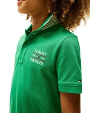 TOMMY HILFIGER TH KIDS Polo maniche corte bambino radiant green - T-shirt Bambino - 2