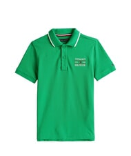 TOMMY HILFIGER TH KIDS Polo maniche corte bambino radiant green - T-shirt Bambino - 4