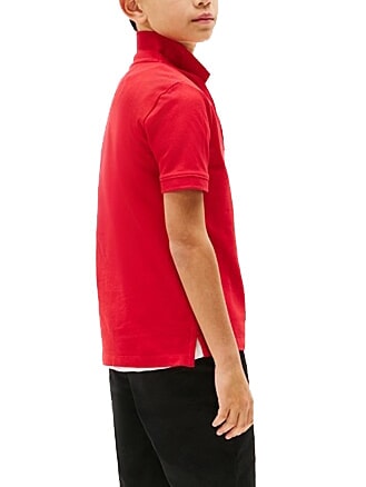 TH KIDS Polo a maniche corte in cotone primary red - T-shirt Bambino