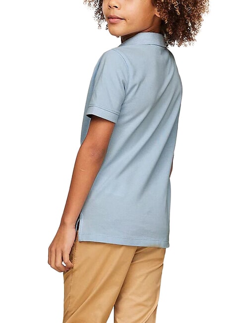 TH KIDS Polo a maniche corte in cotone breezy blue - T-shirt Bambino