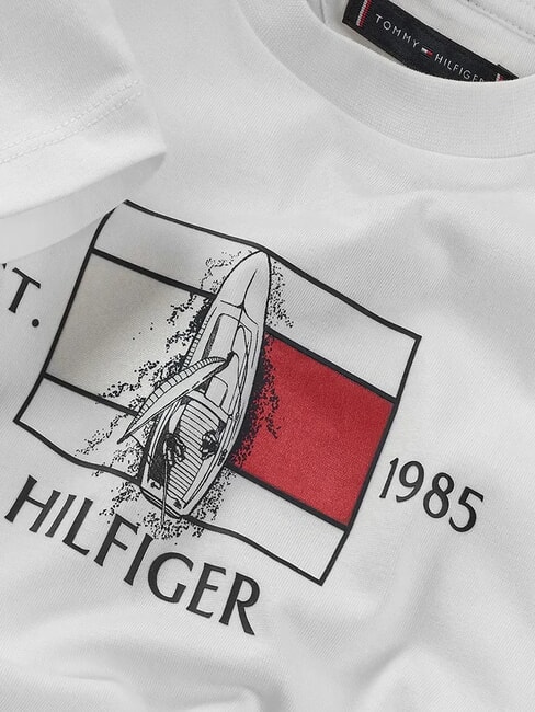 TH KIDS T-shirt  a maniche corte con stampa white - T-shirt Bambino