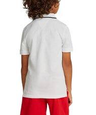 TOMMY HILFIGER TH KIDS Polo maniche corte bambino white - T-shirt Bambino - 2