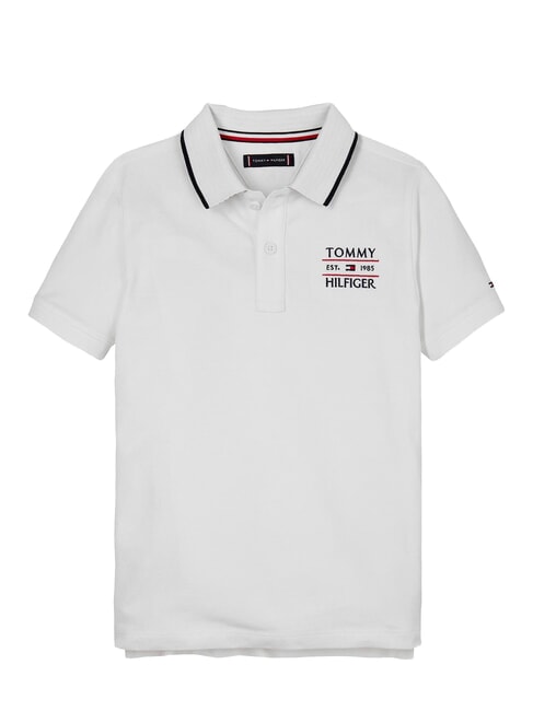 TH KIDS Polo maniche corte bambino white - T-shirt Bambino