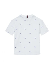 TOMMY HILFIGER TH KIDS T-shirt in cotone con stampe - T-shirt Bambino
