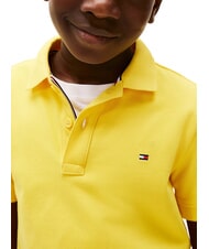 TOMMY HILFIGER TH KIDS Polo a maniche corte in cotone star fruit yellow - T-shirt Bambino - 3