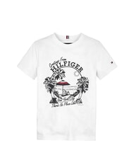TOMMY HILFIGER TH KIDS T-shirt a maniche corte con stampa white - T-shirt Bambino - 4