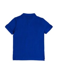 TOMMY HILFIGER TH KIDS Polo a maniche corte in cotone wedge blue - T-shirt Bambino - 5