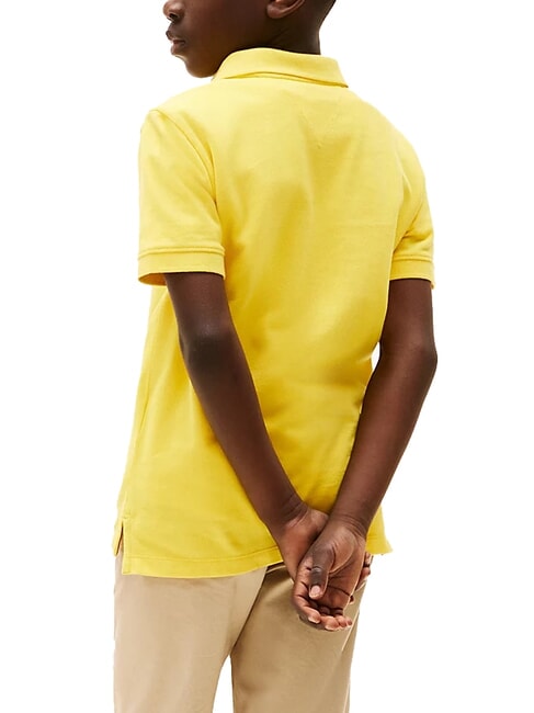 TH KIDS Polo a maniche corte in cotone star fruit yellow - T-shirt Bambino
