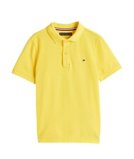 TOMMY HILFIGER TH KIDS Polo a maniche corte in cotone star fruit yellow - T-shirt Bambino - 4