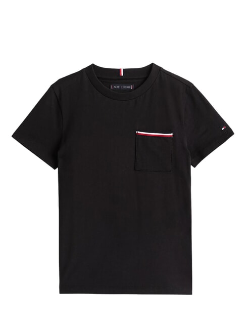 TH KIDS T-shirt a maniche corte con taschino black - T-shirt Bambino