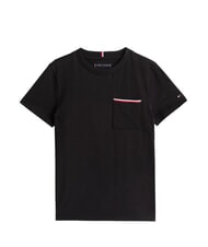 TOMMY HILFIGER TH KIDS T-shirt a maniche corte con taschino black - T-shirt Bambino - 3