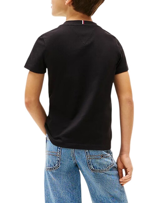 TH KIDS T-shirt a maniche corte con taschino black - T-shirt Bambino