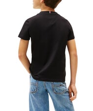 TOMMY HILFIGER TH KIDS T-shirt a maniche corte con taschino black - T-shirt Bambino - 2