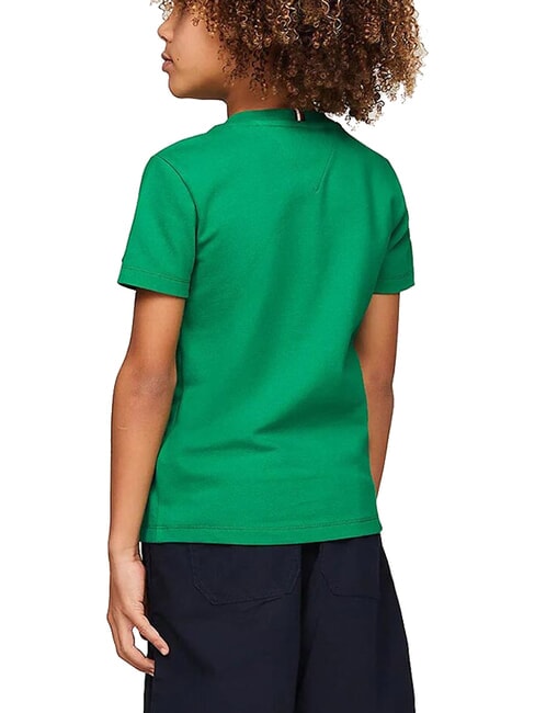TH KIDS T-shirt maniche corte stemma logo olympic green - T-shirt Bambino