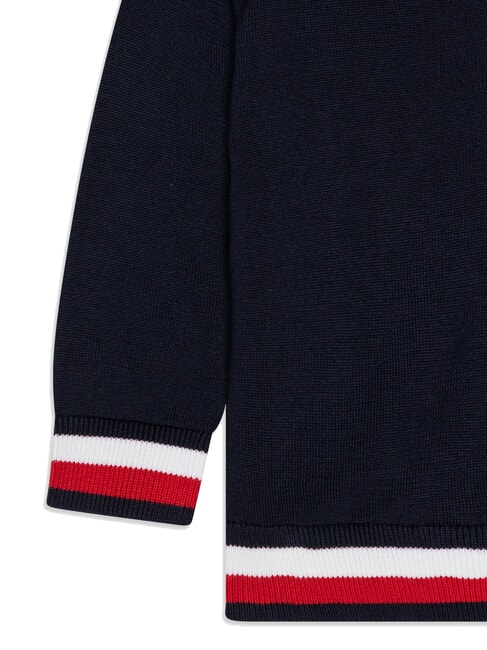 TH KIDS Cardigan in cotone con bottoni dark night navy - Maglioni Bambini