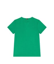 TOMMY HILFIGER TH KIDS T-shirt maniche corte bimbo con stampa olympic green - T-shirt Bambino - 2