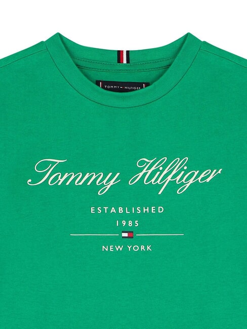 TH KIDS T-shirt maniche corte bimbo con stampa olympic green - T-shirt Bambino