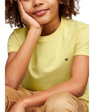 TOMMY HILFIGER TH KIDS T-shirt manica corta regular fit star fruit yellow - T-shirt Bambino - 3