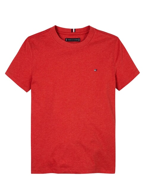 TH KIDS T-shirt manica corta regular fit apple red heather - T-shirt Bambino