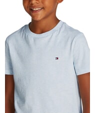 TOMMY HILFIGER TH KIDS T-shirt manica corta regular fit ice blue - T-shirt Bambino - 3