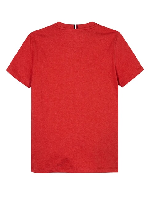 TH KIDS T-shirt manica corta regular fit apple red heather - T-shirt Bambino