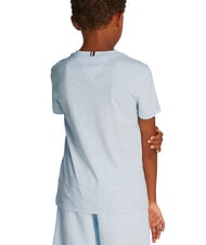 TOMMY HILFIGER TH KIDS T-shirt manica corta regular fit ice blue - T-shirt Bambino - 2