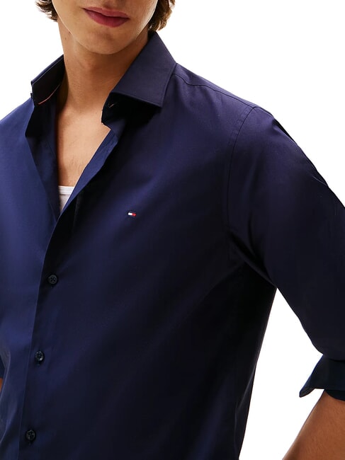TH  Camicia a maniche lunghe navy blazer - Camicie Uomo