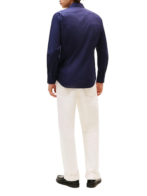 TH  Camicia a maniche lunghe navy blazer - Camicie Uomo