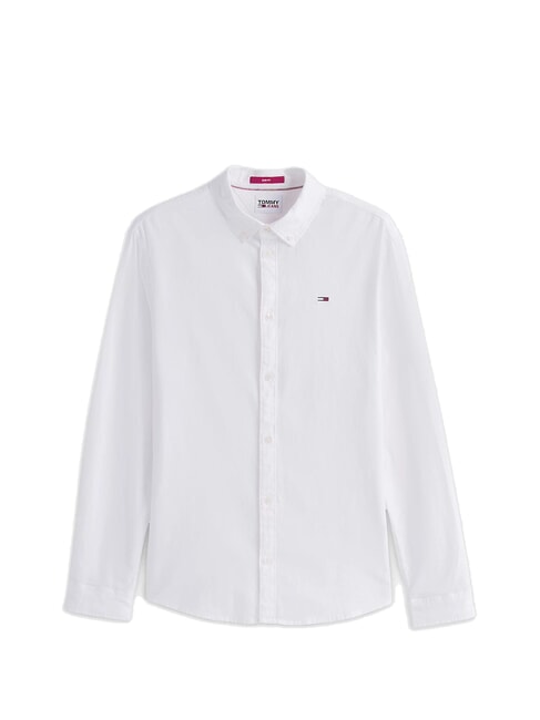 TH JEANS Flag Camicia in cotone white - Camicie Uomo