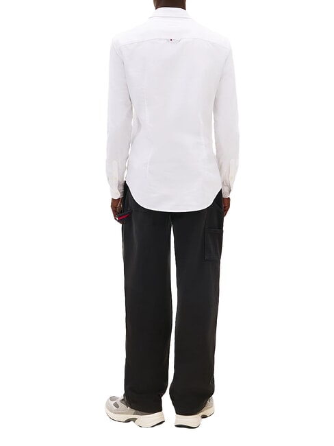 TH JEANS Flag Camicia in cotone white - Camicie Uomo