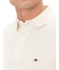 TOMMY HILFIGER 1985  Polo slim fit ivory petal - Polo Uomo - 3