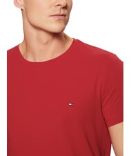 TOMMY HILFIGER  T-shirt stretch uomo medium red - T-shirt Uomo - 3