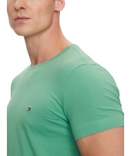 TOMMY HILFIGER  T-shirt stretch uomo fort green - T-shirt Uomo - 4
