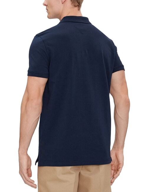 TH JEANS  Polo in cotone dark night navy - Polo Uomo