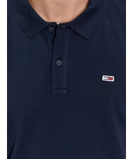 TOMMY HILFIGER TH JEANS  Polo in cotone dark night navy - Polo Uomo - 3