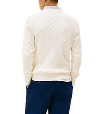 TOMMY HILFIGER TH  Maglioncino girocollo ivory petal - Maglie Uomo - 2