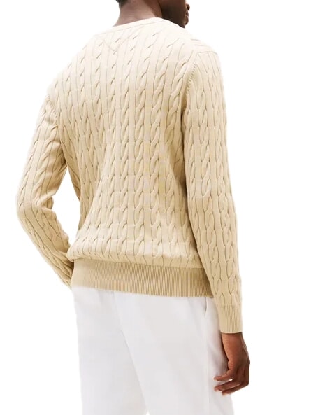 TH  Maglioncino girocollo sandalwood - Maglie Uomo