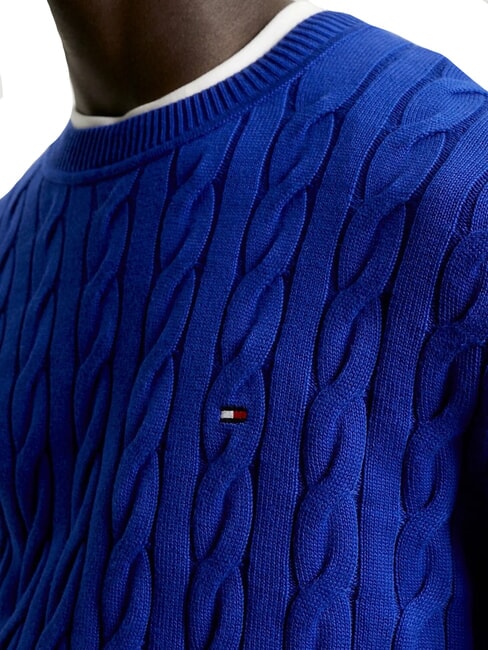 TH  Maglioncino girocollo wedge blue - Maglie Uomo