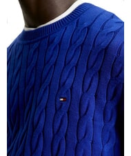 TOMMY HILFIGER TH  Maglioncino girocollo wedge blue - Maglie Uomo - 3