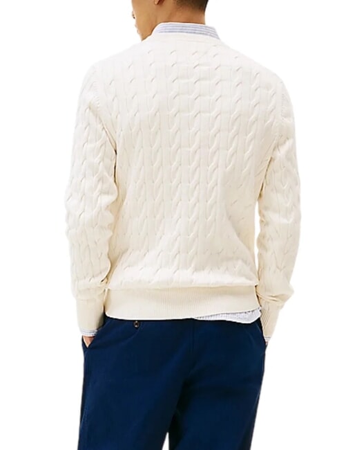 TH  Maglioncino girocollo ivory petal - Maglie Uomo