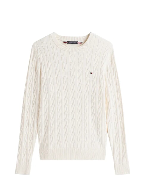 TH  Maglioncino girocollo ivory petal - Maglie Uomo