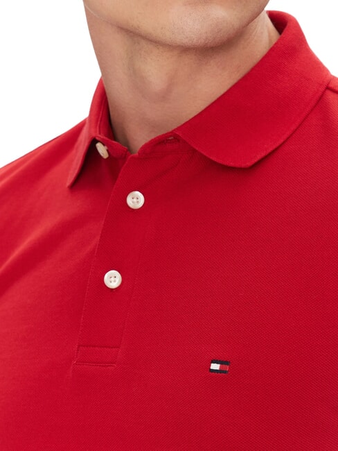 1985  Polo slim fit medium red - Polo Uomo