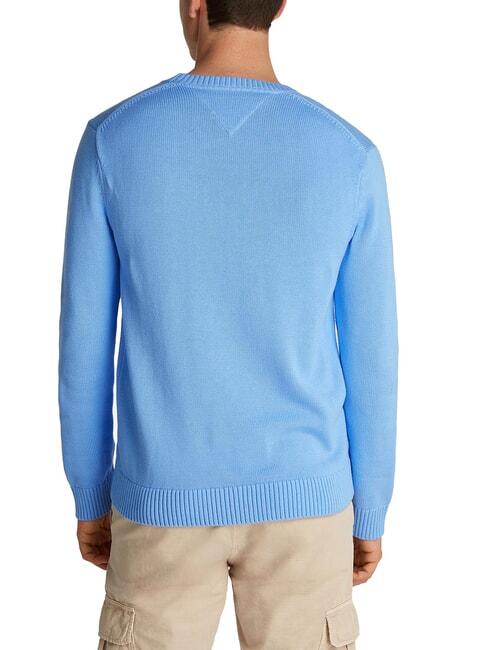 TH JEANS  Girocollo in cotone sugarplum blue - Maglie Uomo
