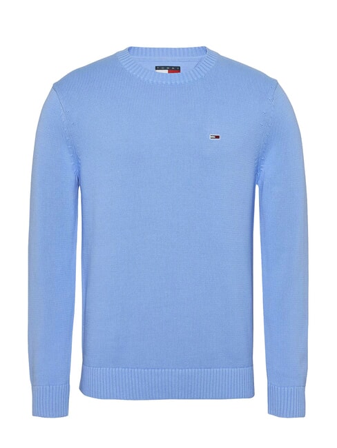 TH JEANS  Girocollo in cotone sugarplum blue - Maglie Uomo