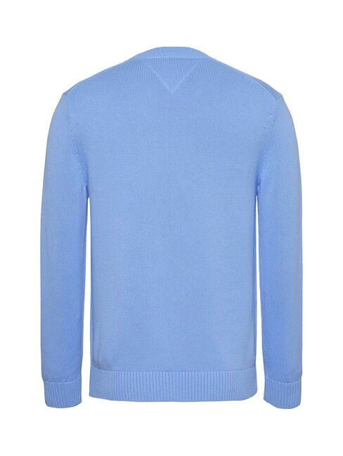 TH JEANS  Girocollo in cotone sugarplum blue - Maglie Uomo