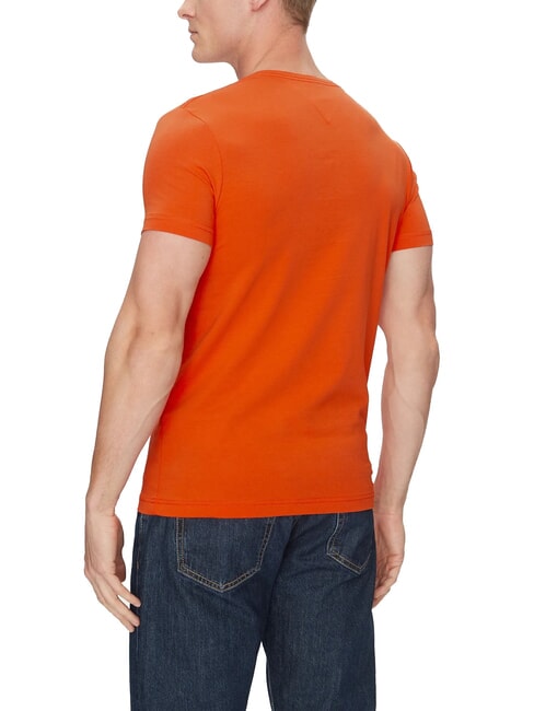  T-shirt stretch uomo brilliant orange - T-shirt Uomo