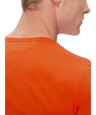 TOMMY HILFIGER  T-shirt stretch uomo brilliant orange - T-shirt Uomo - 4